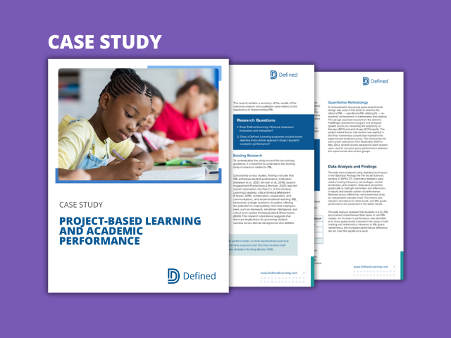 Case Study: The Impact of PBL on Academic Performance