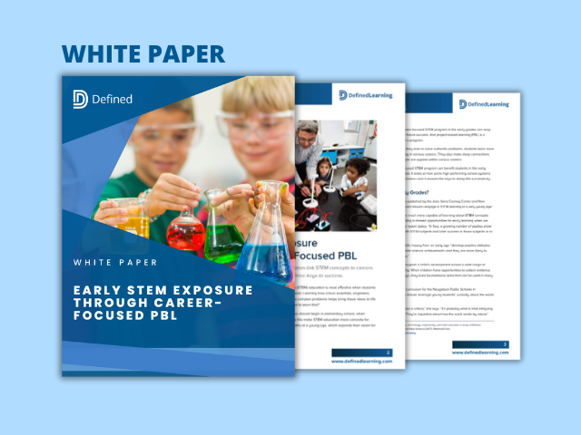 White Paper: Early STEM Exposure Through Career-Focused PBL
